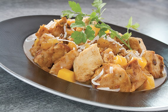 Chicken Curry with Mango - 