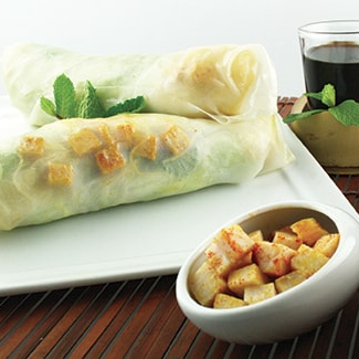 Spring roll with diced chicken - 